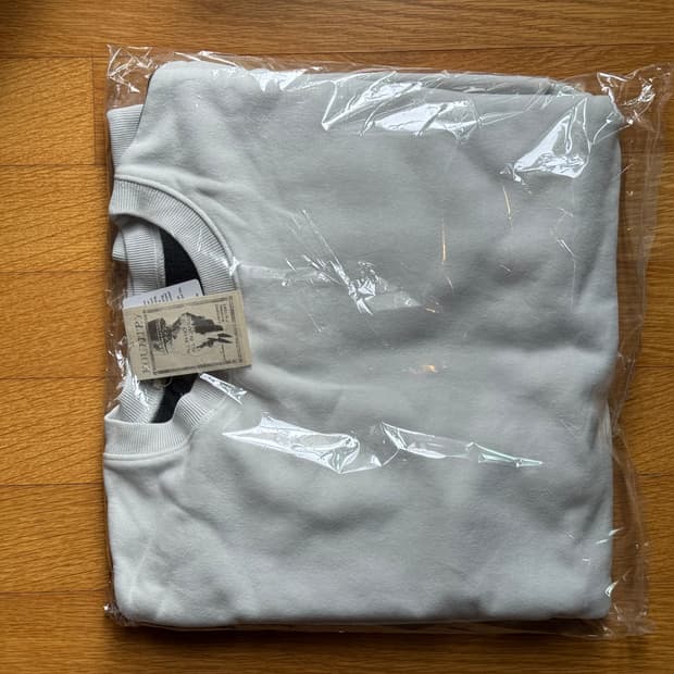 캐피탈 투톤 빅 플리스 스웻셔츠 키나리 블랙