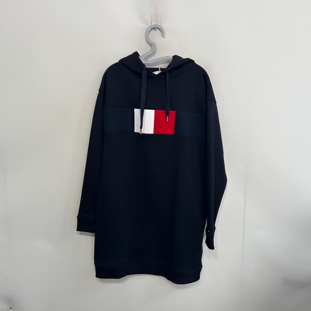 타미힐피거 후드 원피스 네이비 상태최상