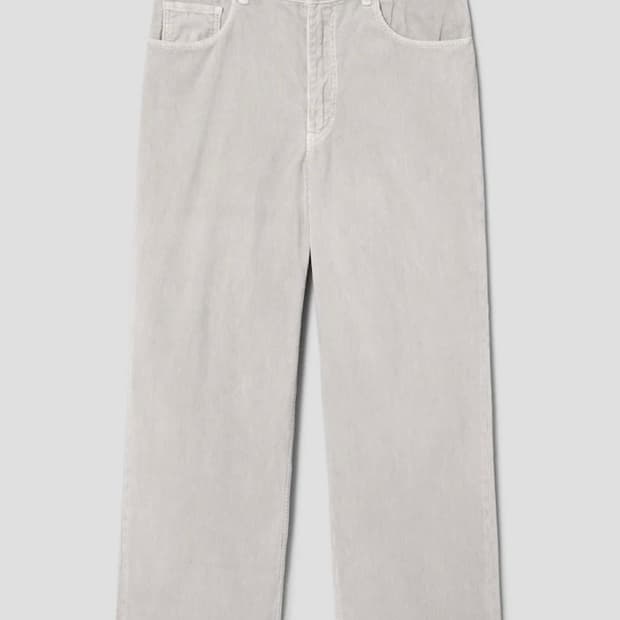 오라리 CORDUROY 5P WIDE PANTS 4size