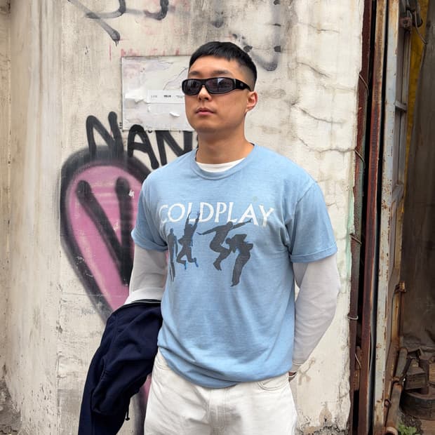 00’s Coldplay Twisted Logic Tour T-shirt