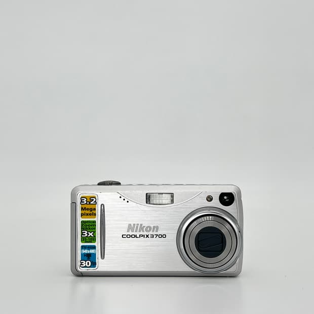 니콘 쿨픽스 Nikon Coolpix 3700 실버