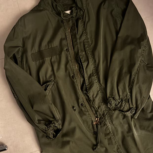 1970 미군 오리지널 M65 개파카 (내피 포함)