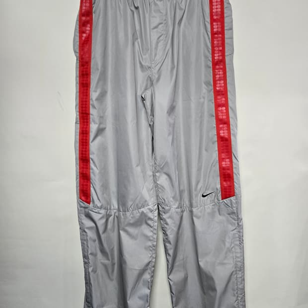 나이키 회색 트레이닝 바지 레드 라인XL