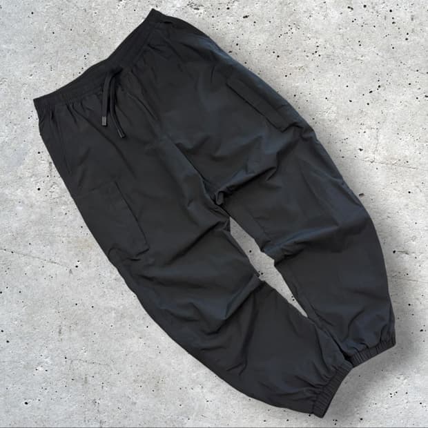 [85] 스노우피크 나일론 블랙 카고 조거팬츠 D401