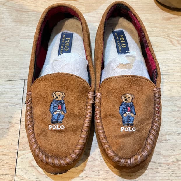 (240mm) 정품 폴로 곰돌이 모카신