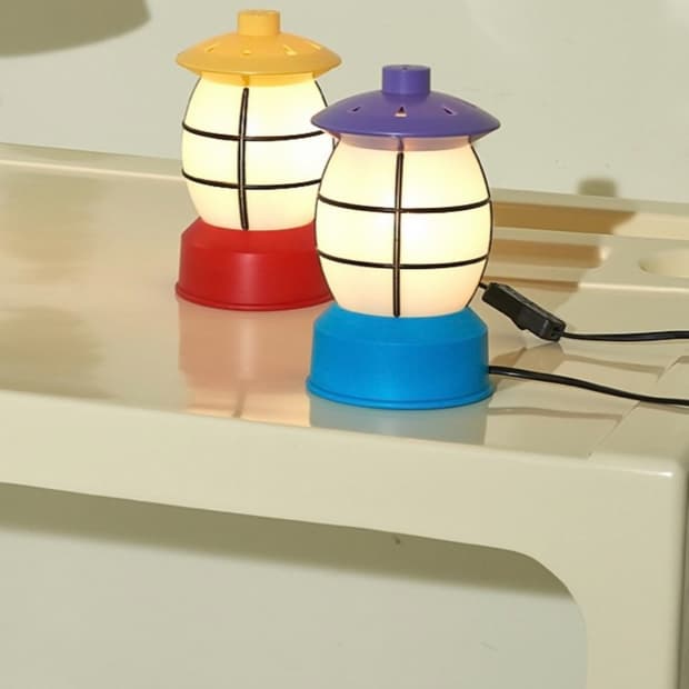 90’s 이케아 빈티지 테이블 조명 램프 스페이스 에이지 