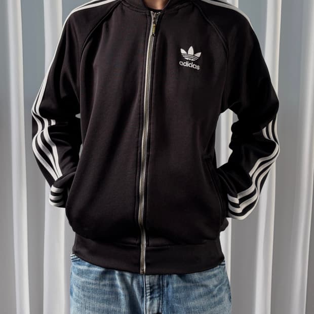 [M]아디다스 트레포일 SST 트랙탑 져지