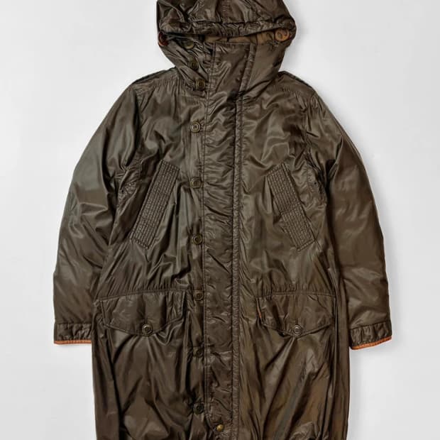 폴로 랄프로렌 10s 덕다운 경량 피쉬테일 야상 파카 PN5490