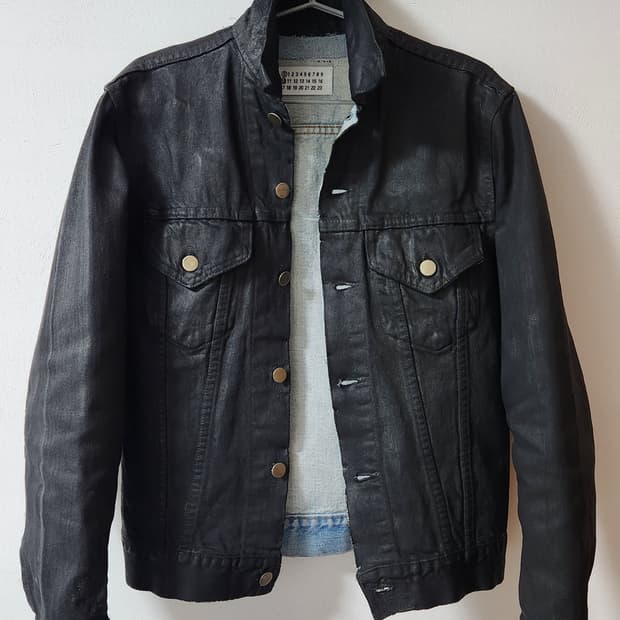 Martin margiela artisanal paint jacket