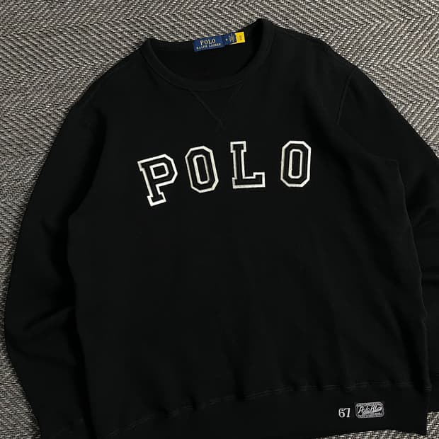 폴로 랄프로렌 신형 빅로고 박시핏 맨투맨y 3069