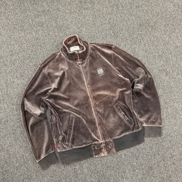 L)Levis Red Tab 벨벳 집업