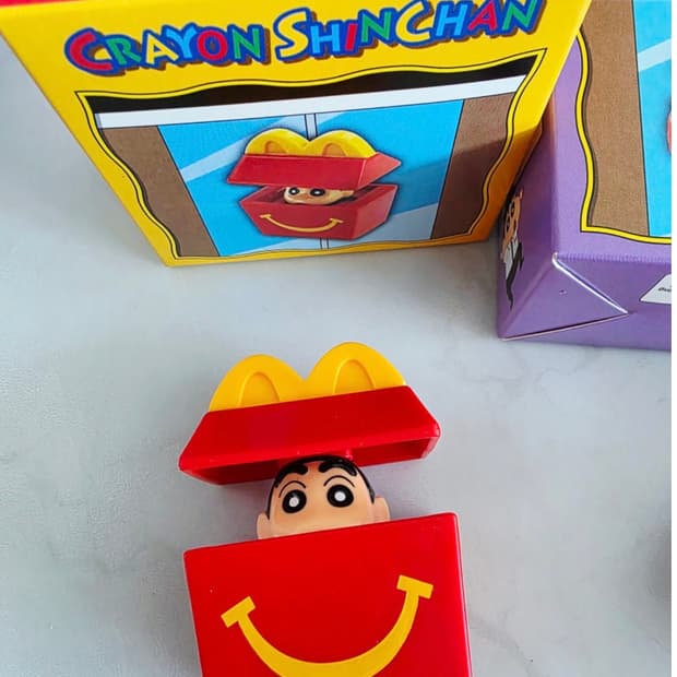 해피밀 짱구 맥도날드 2026 피규어 장난감