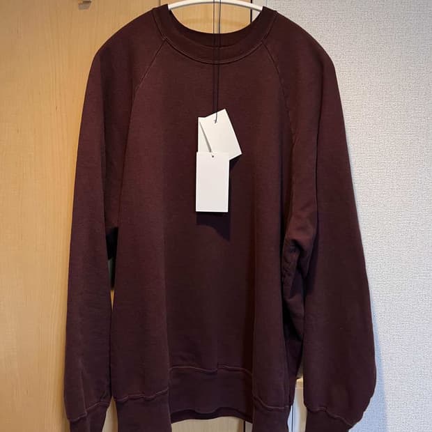 [4]26SS 아프레쎄 빈티지 스웻셔츠 버건디