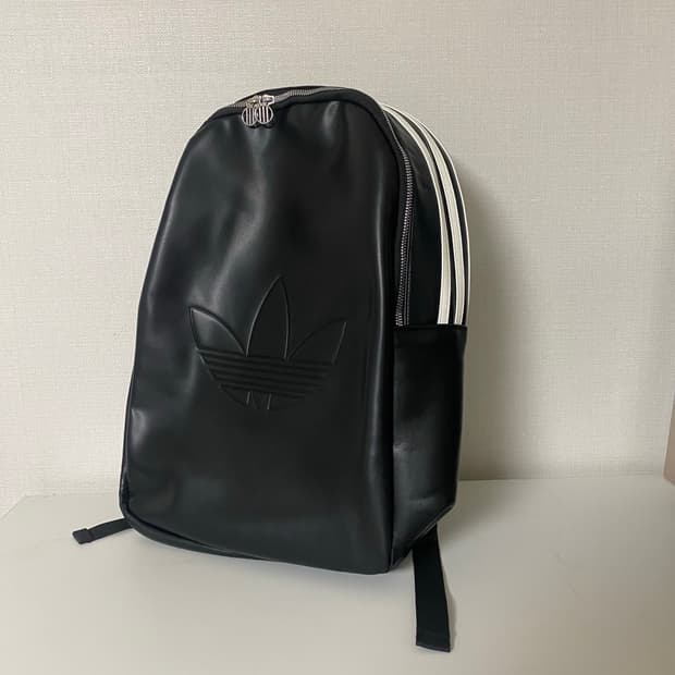 아디다스 삼선 백팩 가방 블랙