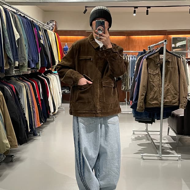 빈티지 코듀로이 자켓