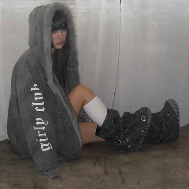 유스이즈유어스 후드점퍼