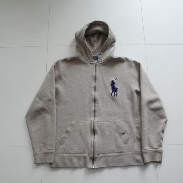 폴로 랄프로렌 빅포니 써멀 후드집업 XL