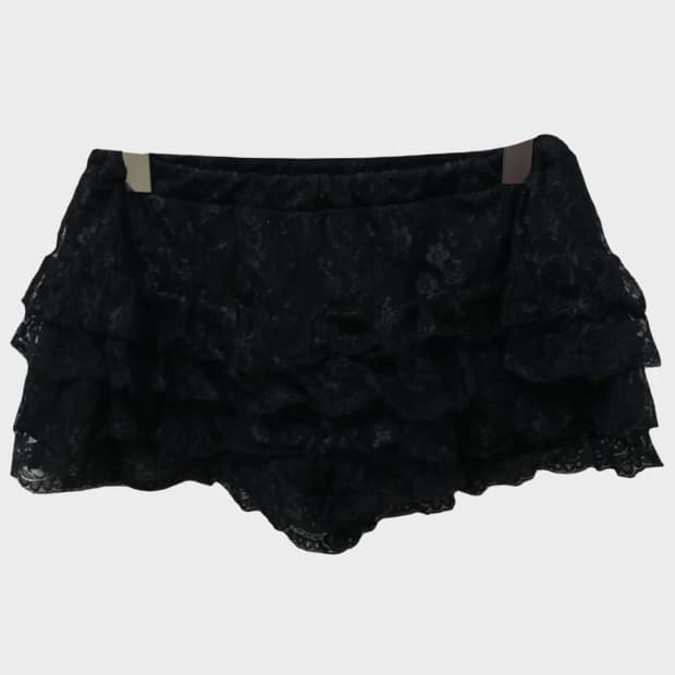 BLUE STRIVE 프릴 레이스 캉캉 팬츠 66134