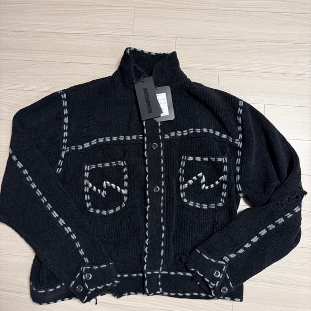 [L] 네이버후드 x 핀가린 PG1 세비지 니트