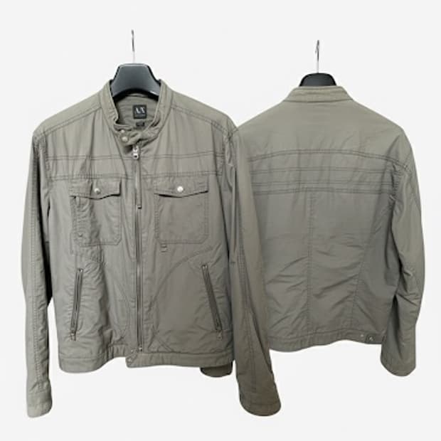 A|X 아르마니 익스체인지 봄버 자켓