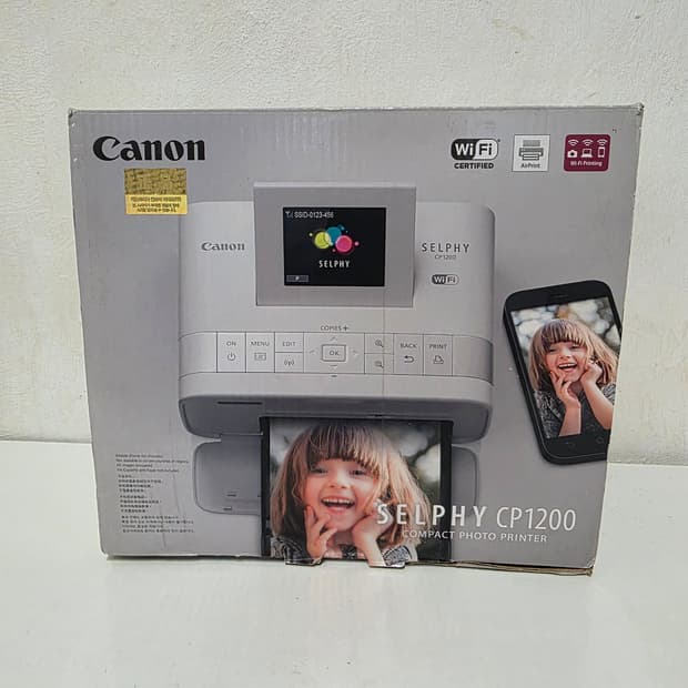 캐논 SELPHY CP1200 컴팩트 포토 프린터