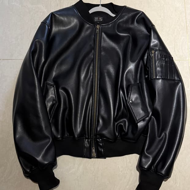 (2)에모스탠스클럽 레더 봄버