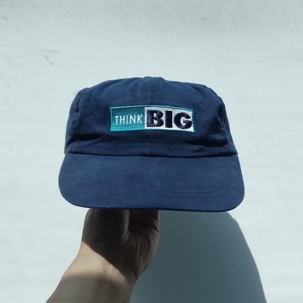 90s Scudder "THINK BIG" 6-Panel Cap