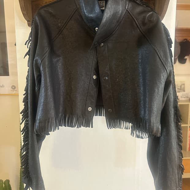 스탠드얼론 standalone 테슬 가죽 자켓 (F)