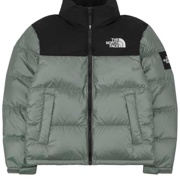 노스페이스 노벨티 눕시 다운 자켓 아보카도