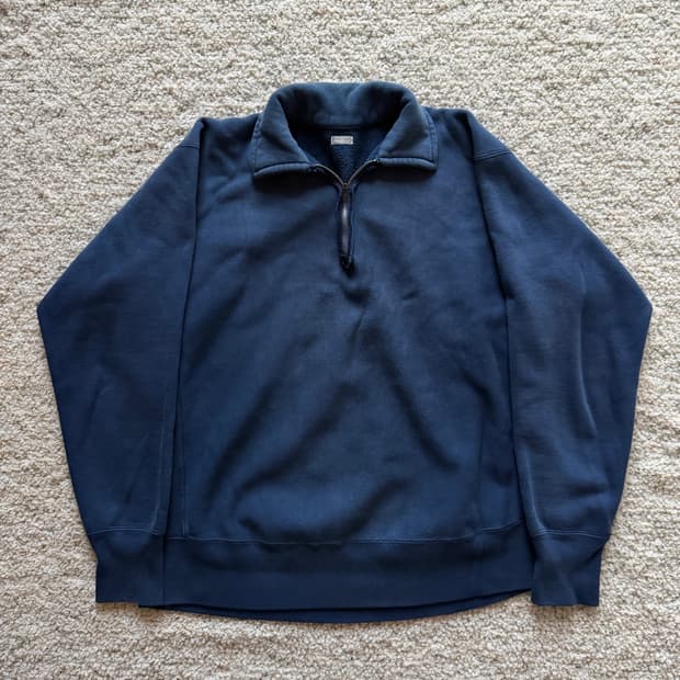 [2] 아프레쎄 하프집업 네이비