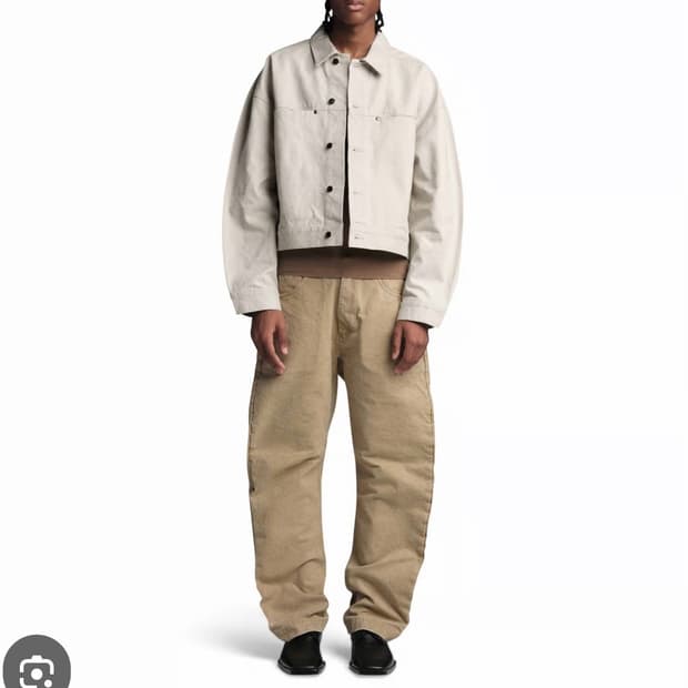 엔타이어 스튜디오 워크자켓 베이지