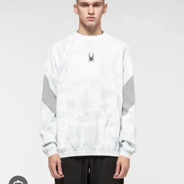 스파이더 그래픽트레이닝 스웨트셔츠