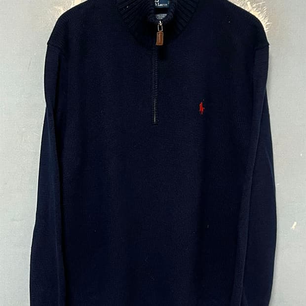 POLO 폴로 남자 반집업 니트 기본 XL 105