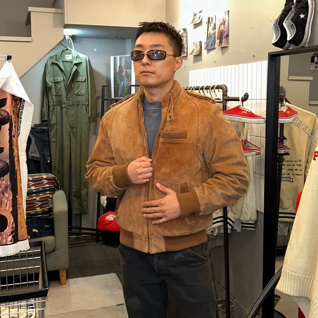 90’s Japanese pig-leather rider jacket