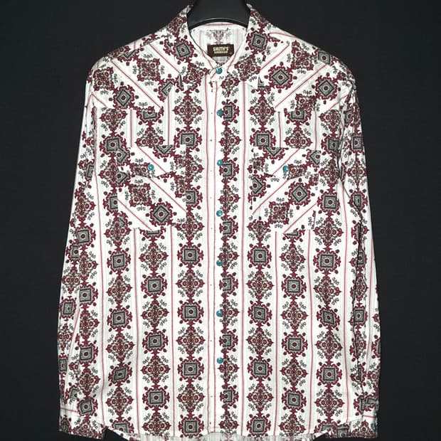 (smith's american) red ethnic shirt 