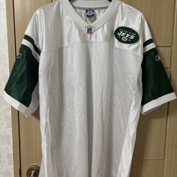 리복 NFL 뉴욕 제츠 화이트 유니폼