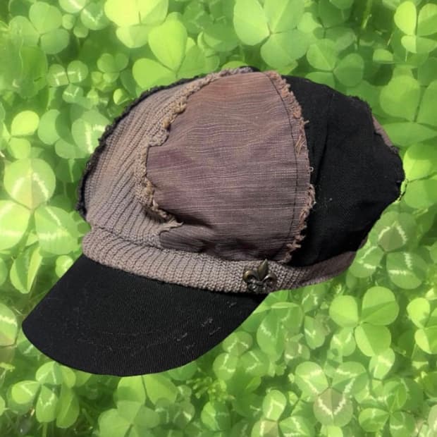 모리걸 빈티지 캡모자