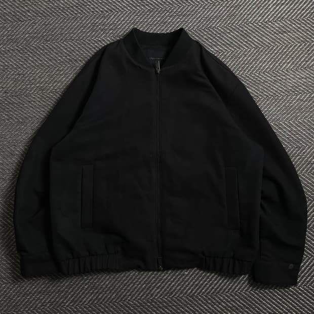 스파오 미니멀 모던 블루종 투웨이 집업 자켓o 4505