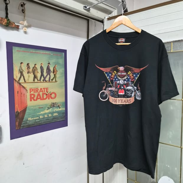 Harley Davidson 100th 반팔티