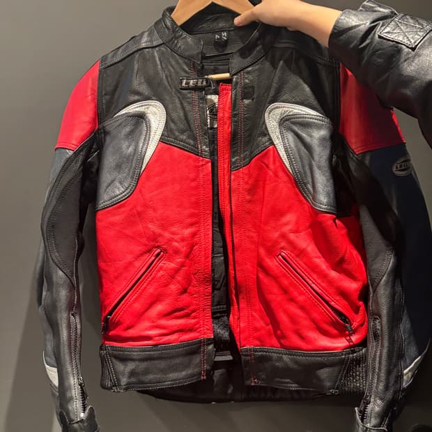 런던 빈티지 라이더 자켓