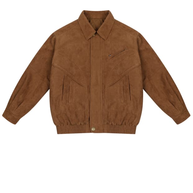 [새상품/원가이하]페일제이드 스웨이드 점퍼 푸퍼 패딩