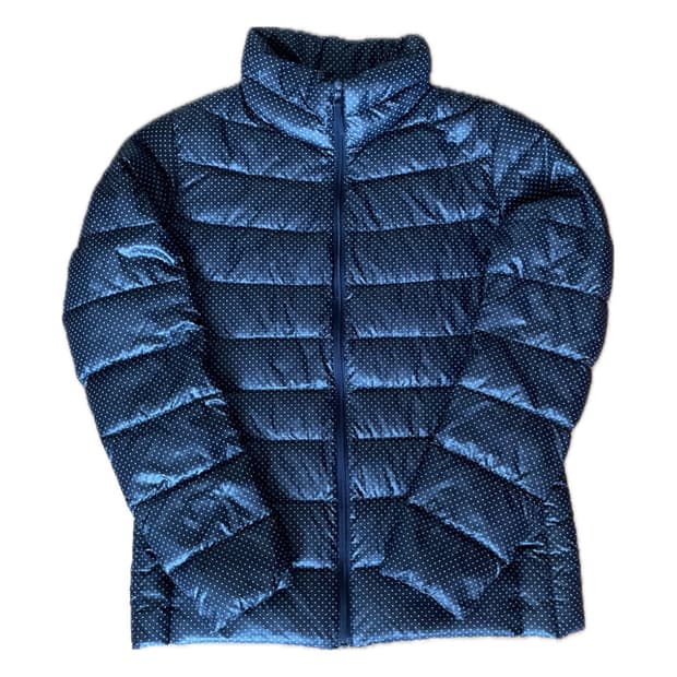 유니클로 도트 경량패딩