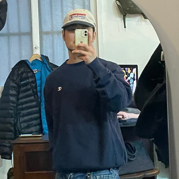 Champion 리버스 위브 스웻 셔츠 L