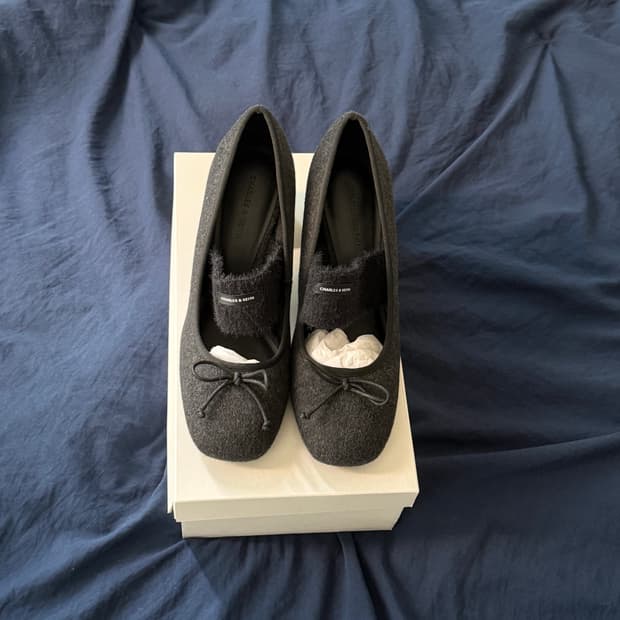 찰스앤키스 펌프스 힐 38사이즈