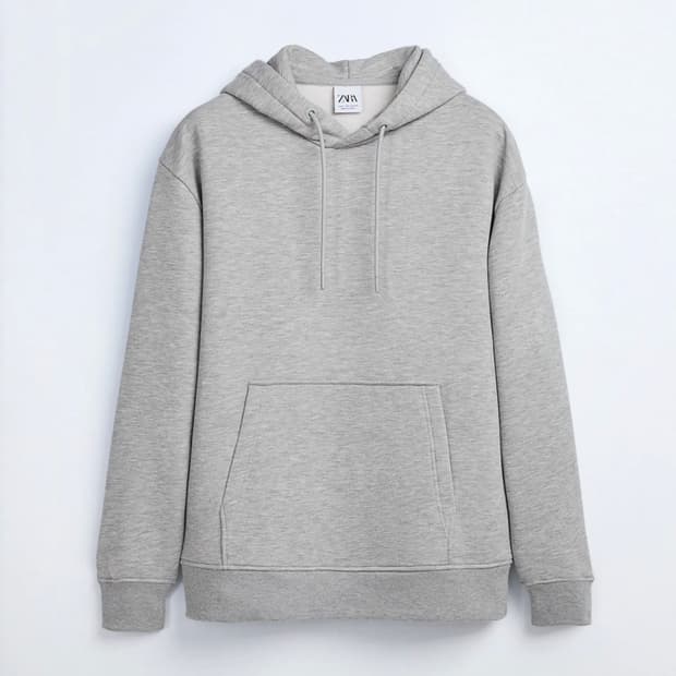 자라 기모 후드