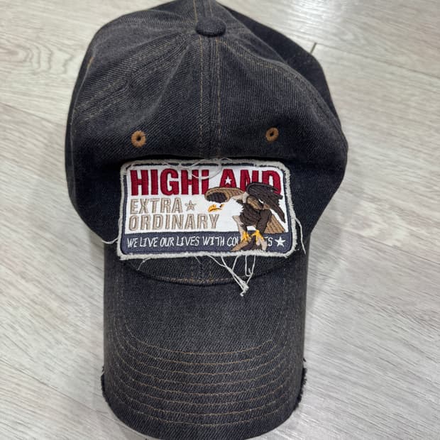 플래토 plateau.n 빈티지 패치 볼캡