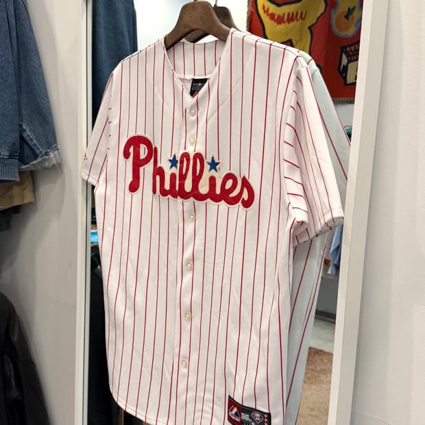 Majestic 마제스틱 MLB 필라델피아 필리스 베이스볼 저지