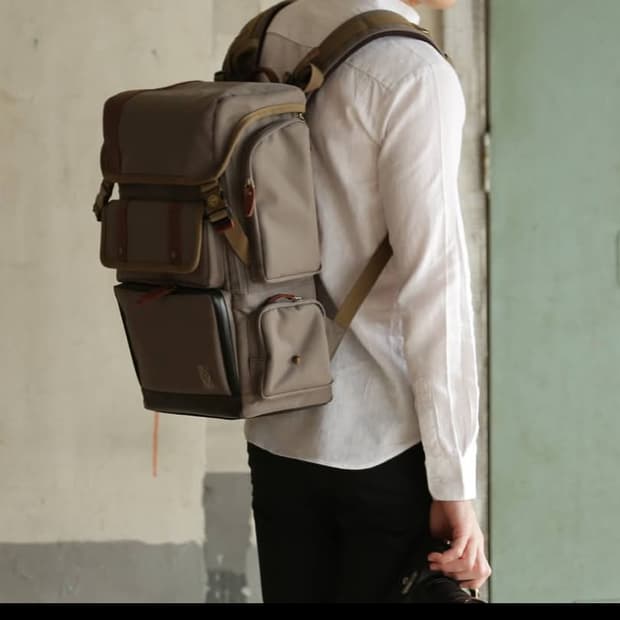 멘케레스 블랙 시그널 카메라 백팩 가방