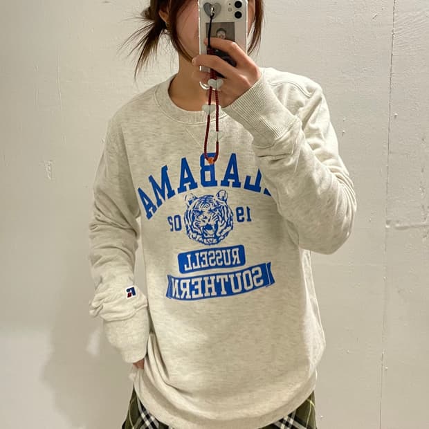 90년대 러셀 어슬레틱 맨투맨