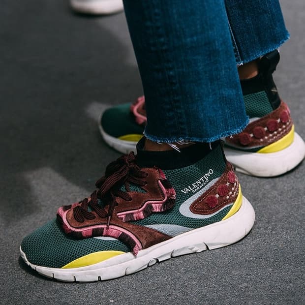 발렌티노 삭스 러너 스니커즈